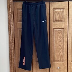 Nike Golf Storm Fit pull on black pants with inner drawstring. Detroit Tigers